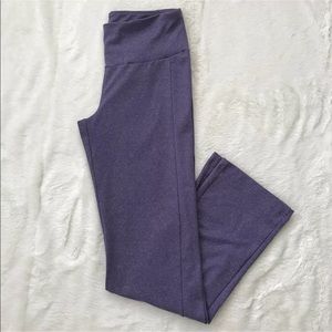 Betabrand Heathered Purple Yoga Travel Pants Sz MP
